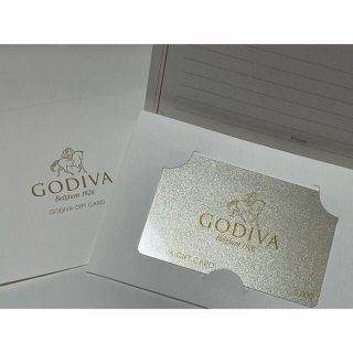 チョコレート(chocolate)の【送料無料】GODIVA ギフトカード 5000円分(フード/ドリンク券)