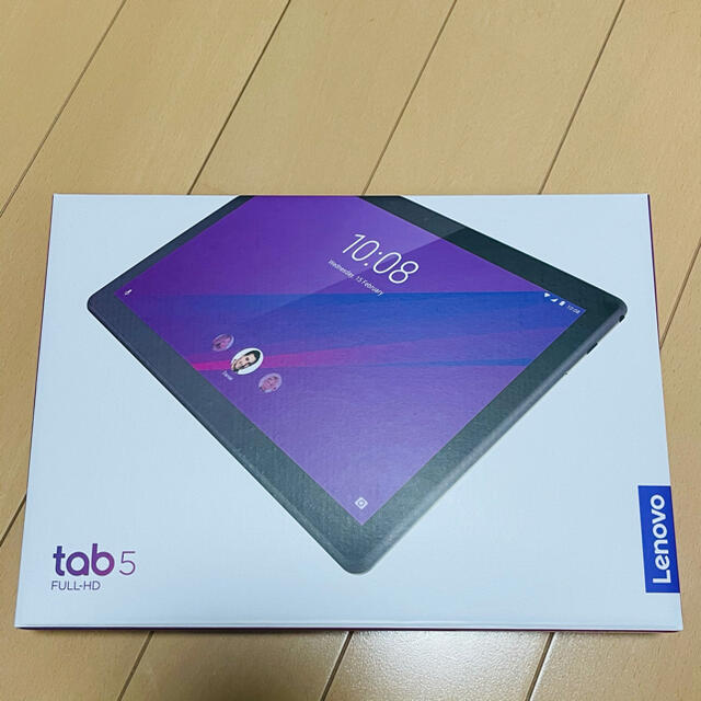 超美品 SIMロック解除済 Lenovo tab5 ケース付き