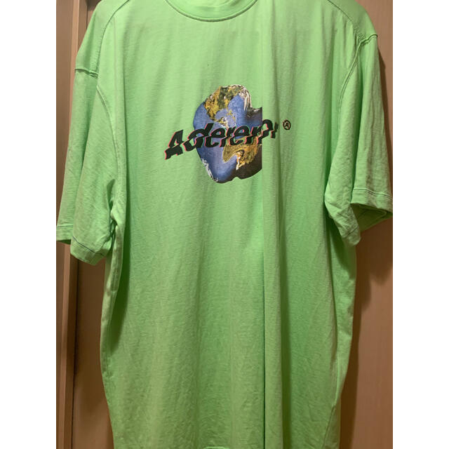 Supreme(シュプリーム)のADERERROR アーダーエラー  Tシャツ yellow green  韓国 メンズのトップス(Tシャツ/カットソー(半袖/袖なし))の商品写真