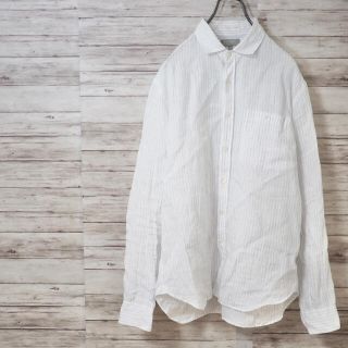 マーガレットハウエル(MARGARET HOWELL)のMargaret Howell 11SS Linen Stripe Shirt(シャツ)