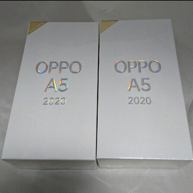 専用　　OPPO A5 2020  2台セットスマートフォン/携帯電話