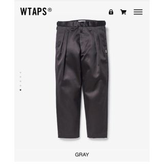 ダブルタップス(W)taps)のwtaps 211TQDT-PTM02sgry TUCK 02 ダブルタップス(チノパン)