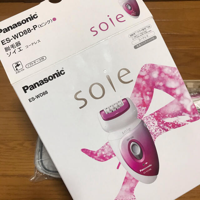 Panasonic(パナソニック)のsoie 脱毛器 スマホ/家電/カメラの美容/健康(レディースシェーバー)の商品写真