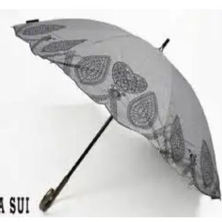 アナスイ(ANNA SUI)のアナスイ☆ハート刺繍晴雨兼用日傘☆ランバンサンローラン(傘)