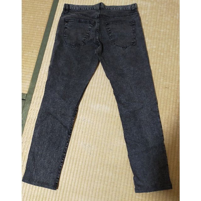 BROWNY(ブラウニー)の【未使用】BROWNY STANDARD デニムパンツ  Lサイズ ブラック メンズのパンツ(デニム/ジーンズ)の商品写真