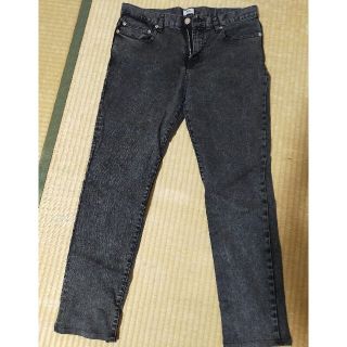 ブラウニー(BROWNY)の【未使用】BROWNY STANDARD デニムパンツ  Lサイズ ブラック(デニム/ジーンズ)