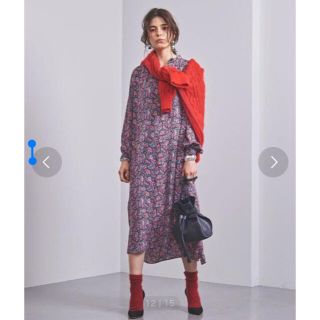 アローズ(UNITED ARROWS) ペイズリー マキシワンピース/ロング