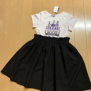 アナスイミニ(ANNA SUI mini)のANNA SUImini 130【新品】♡ドッキングワンピース♡(ワンピース)