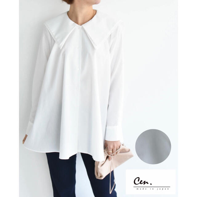 2019SS cen. myclozette セーラーカラーブラウス