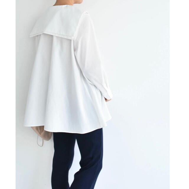 2019SS cen. myclozette セーラーカラーブラウス