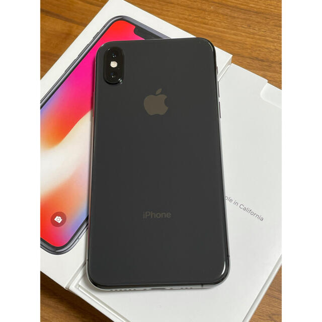 iPhone XS 256GB SIMフリー　スペースグレイ