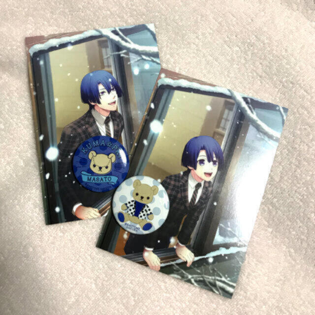 うたプリ　聖川真斗　クリアストラップ　おまけいろいろ エンタメ/ホビーのアニメグッズ(その他)の商品写真