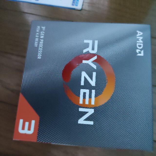 【新品】AMD Ryzen 3 3300X BOX [5％オフクーポン使用可] スマホ/家電/カメラのPC/タブレット(PCパーツ)の商品写真