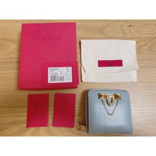 ヴァレンティノ 財布(レディース)(ブルー・ネイビー/青色系)の通販