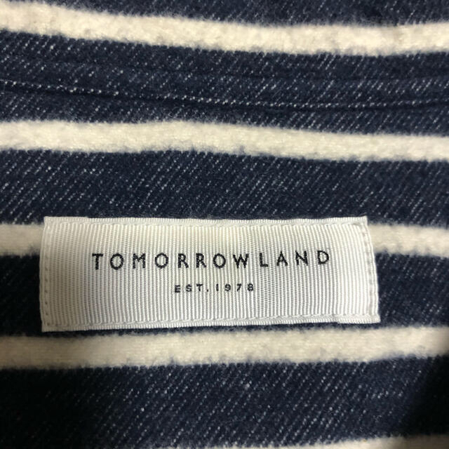 TOMORROWLAND(トゥモローランド)のtomorrowland ストライプ オーバーサイズシャツ stripe メンズのトップス(シャツ)の商品写真
