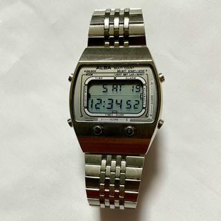 アルバ(ALBA)のSEIKO ALBA MULTI COUNT 80年代 used(腕時計(デジタル))