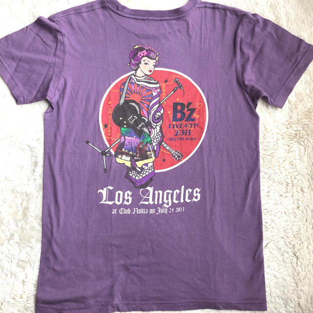 B'z Tシャツ レア 2011 ロサンゼルス long time no see エンタメ/ホビーのタレントグッズ(ミュージシャン)の商品写真