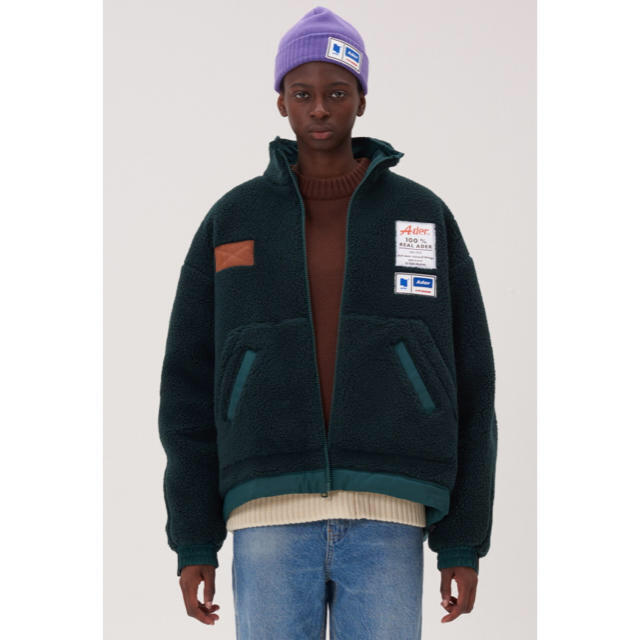 美品 アーダーエラー Adererror ボアジャケット パーカー bckediri