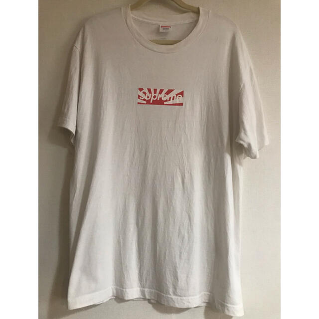 Tシャツ/カットソー(半袖/袖なし)supreme box logo tee