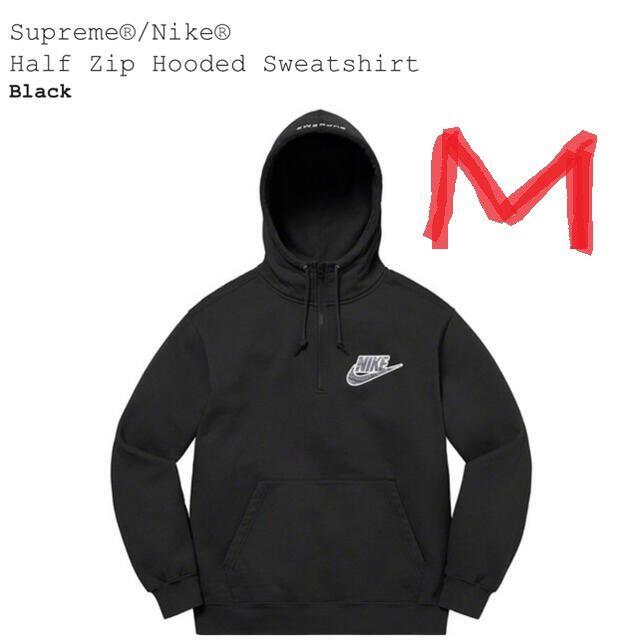 トップスsupreme Nike Half Zip Hooded Sweatshirt