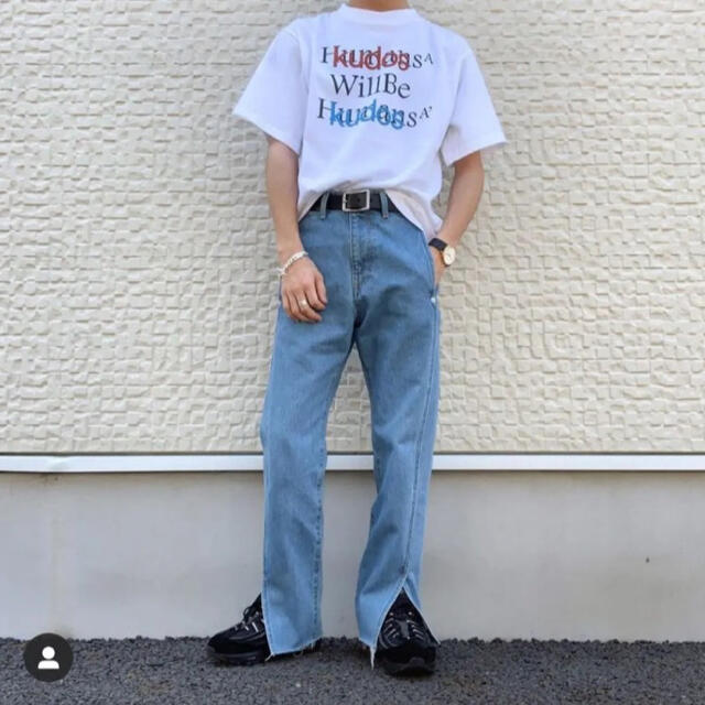 Jieda(ジエダ)のKAIKO BUG DENIM PANT ONE WASH "BLK.DENIM メンズのパンツ(デニム/ジーンズ)の商品写真