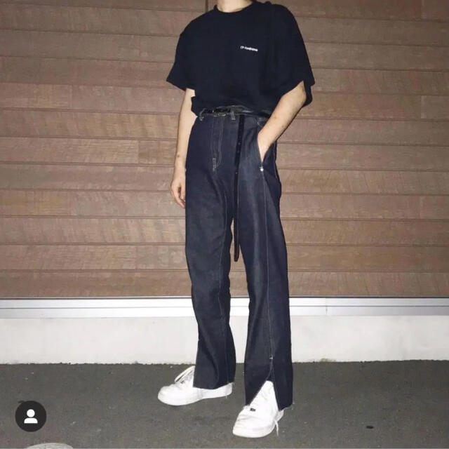 Jieda - KAIKO BUG DENIM PANT ONE WASH