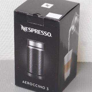 ネスレ(Nestle)のネスプレッソ エアロチーノ 3 ブラック Mod. 3594(エスプレッソマシン)