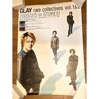 GLAY rare collectives vol.1 & 2 B2ポスター(ミュージシャン)