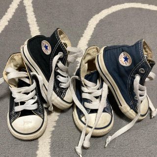 コンバース(CONVERSE)のオールスター2足セット（11cm,11.5cm）(スニーカー)