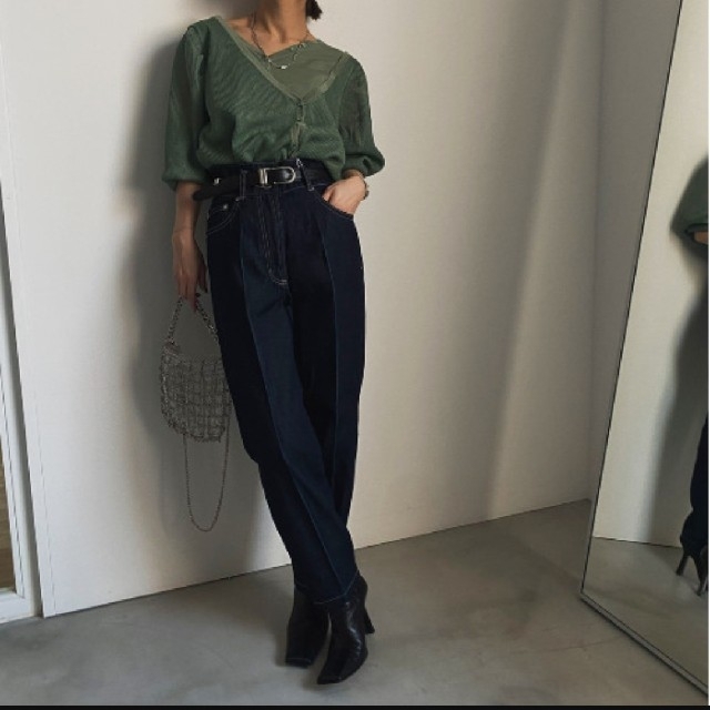 Ameri VINTAGE - HIGH WAIST TAPERED DENIMアメリヴィンテージの通販 ...