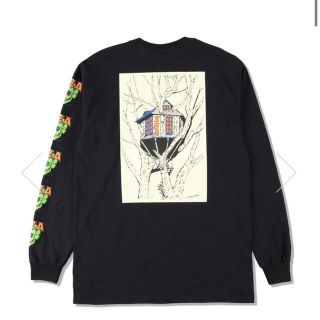 シー(SEA)の【Lサイズ】 TREE HOUSE L/S TEE ART WORK BY (Tシャツ/カットソー(七分/長袖))