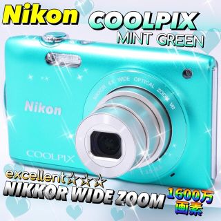 ニコン(Nikon)の【春イベント】希少カラー❤ニコンクールピクス⭐Nikon❤コンデジ❤桜(コンパクトデジタルカメラ)