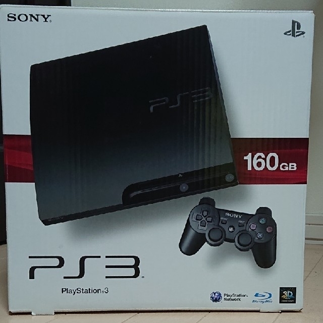 PlayStation3(プレイステーション3)のPlay Station 3 本体 CECH-3000A  エンタメ/ホビーのゲームソフト/ゲーム機本体(家庭用ゲーム機本体)の商品写真