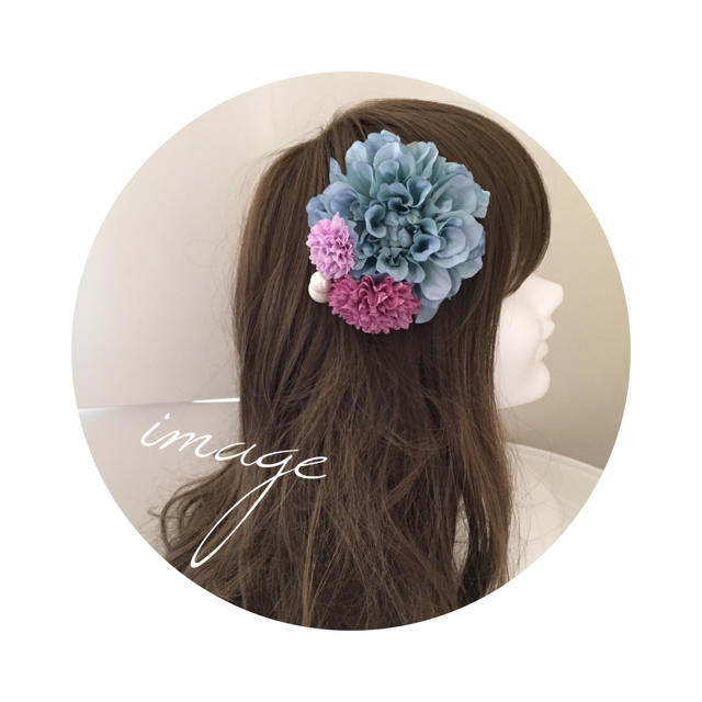エルメス フラワーツイルコサージュ ヘアアクセサリー | www.vp
