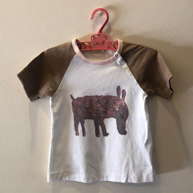 mina perhonen(ミナペルホネン)のキッズ　Tシャツ　2枚セット　mina perhonen キッズ/ベビー/マタニティのキッズ服男の子用(90cm~)(Tシャツ/カットソー)の商品写真