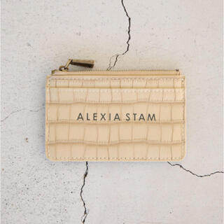 アリシアスタン(ALEXIA STAM)のalexiastam Logo Card Case (財布)