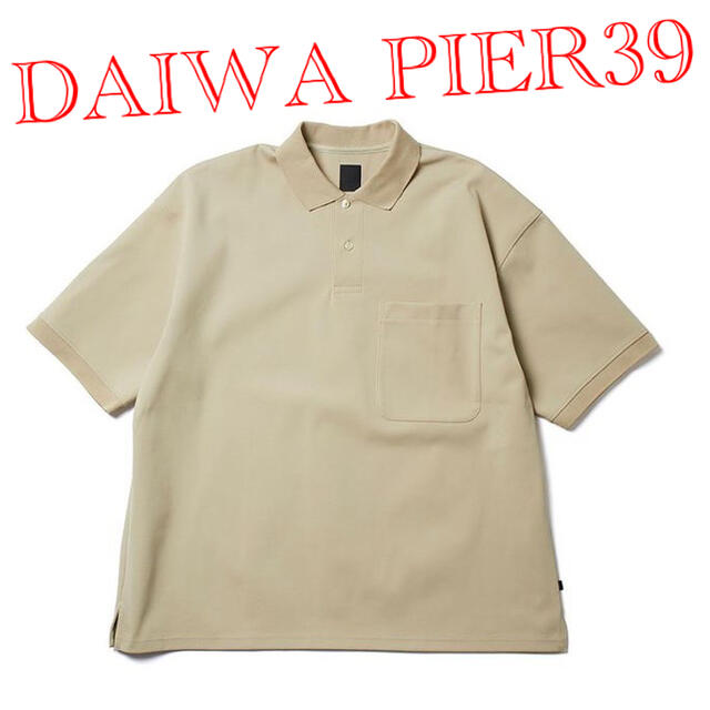 1LDK SELECT - M ベージュ daiwa pier39 Tech Polo shirt S/Sの通販 by 