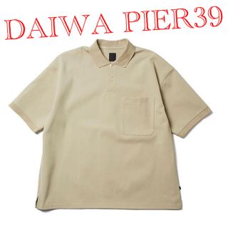 ワンエルディーケーセレクト(1LDK SELECT)のM ベージュ daiwa pier39 Tech Polo shirt S/S(ポロシャツ)