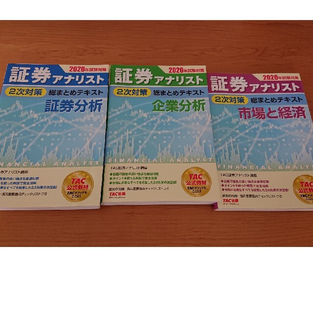 証券アナリスト 2020年試験対策 2次対策総まとめテキスト