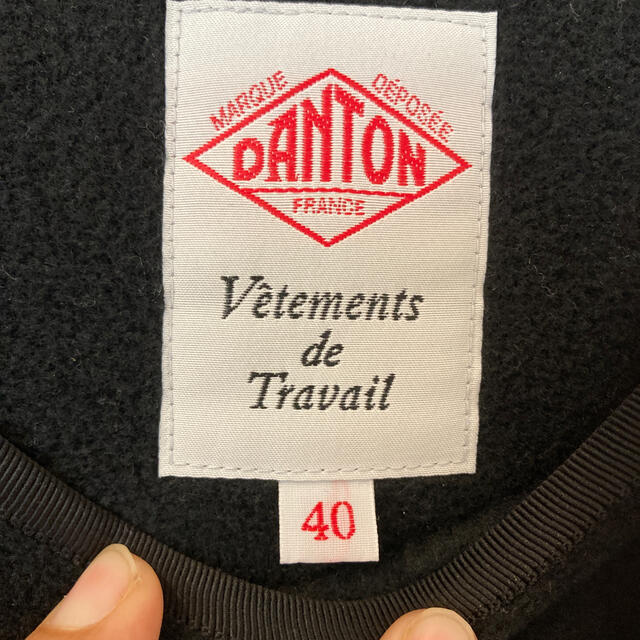 DANTON(ダントン)のダントン　フリースプルオーバー メンズのトップス(スウェット)の商品写真