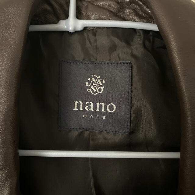 nano・universe(ナノユニバース)のレザージャケット メンズのジャケット/アウター(レザージャケット)の商品写真