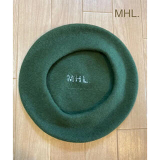 マーガレットハウエル(MARGARET HOWELL)のMHL. マーガレットハウエル フランス製ベレー帽(ハンチング/ベレー帽)