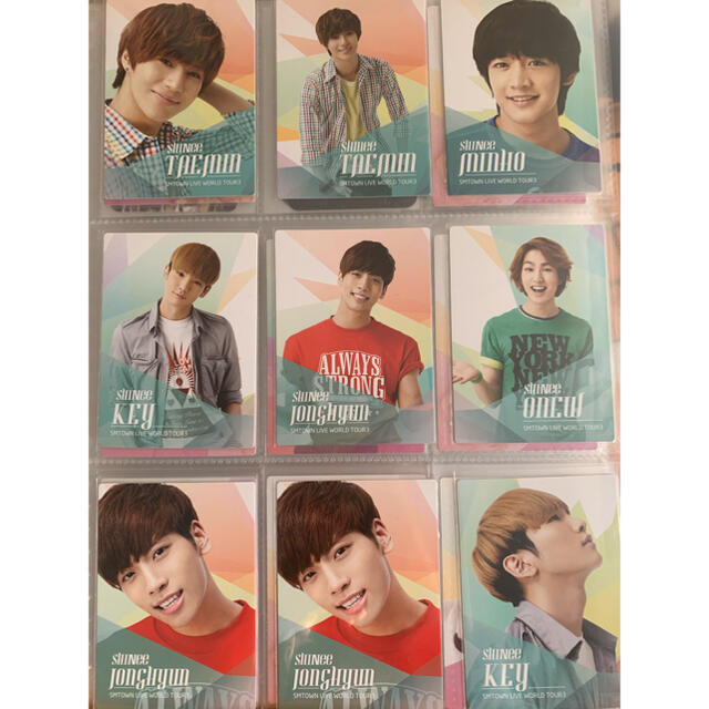 SHINEE smtownトレカセット