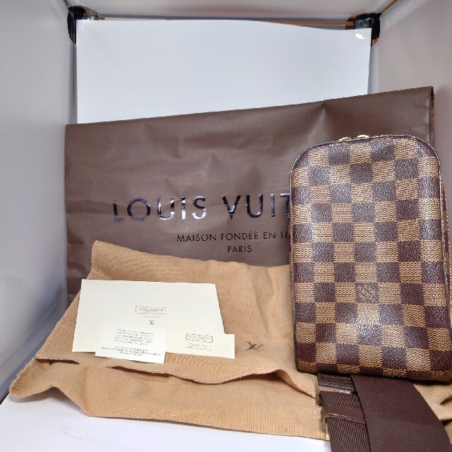 LOUIS VUITTON(ルイヴィトン)のルイ・ヴィトン　ダミエ　ジェロニモスボディバッグ メンズのバッグ(ボディーバッグ)の商品写真