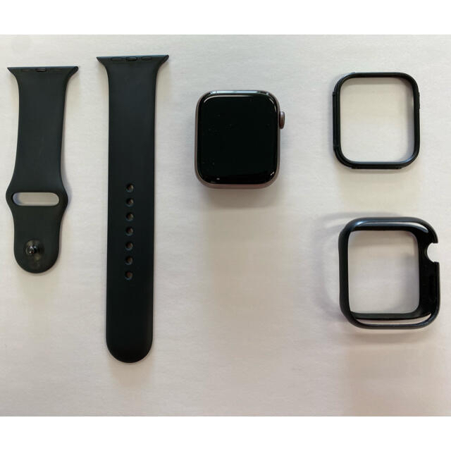 Apple Watch(アップルウォッチ)のAppleWatch 5 44mm GPSモデル（aluminum） メンズの時計(腕時計(デジタル))の商品写真