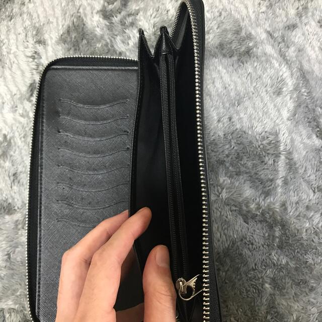 ZARA(ザラ)のZARA 黒 長財布 値下げします！  メンズのファッション小物(長財布)の商品写真