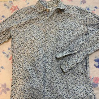 ユニクロ(UNIQLO)の花柄　メンズ　シャツ(シャツ)