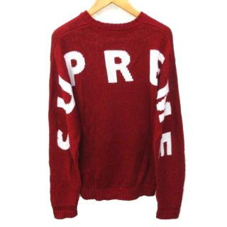 シュプリーム(Supreme)のシュプリーム 20SS back logo sweater セーター S(ニット/セーター)