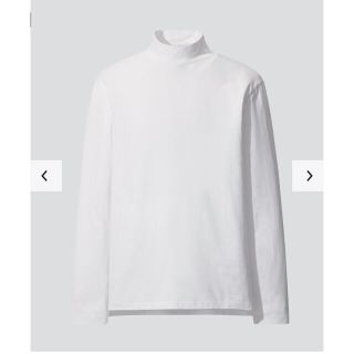 ジルサンダー(Jil Sander)の+J スーピマコットンモックネックT (長袖)(Tシャツ/カットソー(七分/長袖))