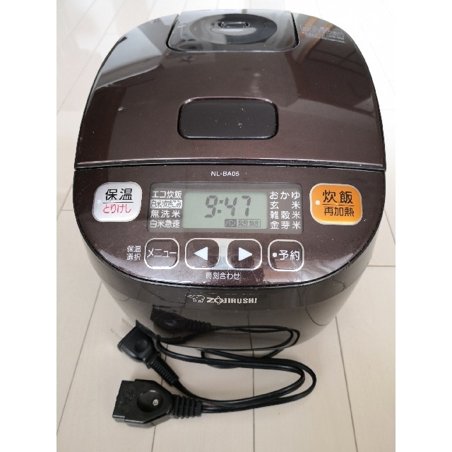 マイコン炊飯ジャー 極め炊き NL-BA05-TA 3合 ブラウン 象印 propar.com.ar